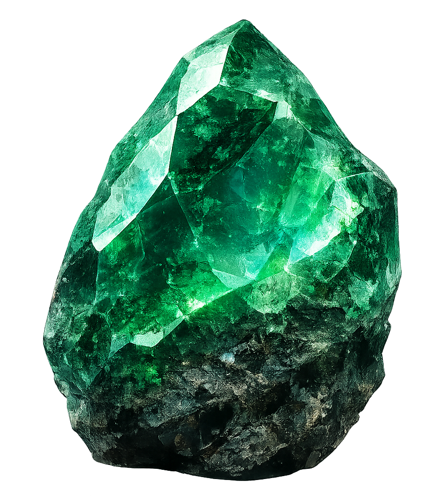 Émeraude — minéral épique du biome Nature dans Geode GoFind